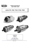 Strahlturbinen Bedienungsanleitung mit ECU Verison V
