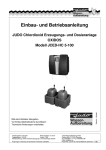 Einbau- und Betriebsanleitung