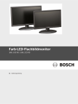 Bedienungsanleitung - Bosch Security Systems