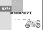 Betriebsanleitung - Aprilia