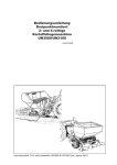 und 4-reihige Kartoffellegemaschine UN3000/UN3100