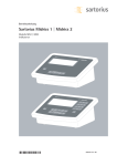 Sartorius Midrics 1 | Midrics 2 - Waagen