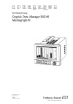 Graphic Data Manager RSG40 Memograph M