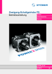 Zweigang-Schaltgetriebe PS - ST&Ouml;BER ANTRIEBSTECHNIK