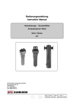 Bedienungsanleitung für HANKISON-Filter