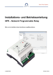 Installations- und Betriebsanleitung