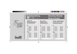 Operating Manual Mode d'emploi Betriebsanleitung