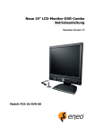 Neue 19” LCD-Monitor-DVR-Combo Betriebsanleitung
