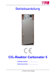 Betriebsanleitung CO2-Reaktor Carbonator 5