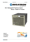 DC-Netzgerät TopCon Serie