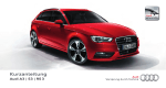 Kurzanleitung A3 | S3 | RS 3