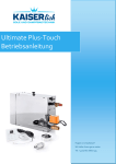 Ultimate Plus-Touch Betriebsanleitung