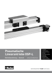 Modulare pneumatische Linearantriebe OSP-L - parker