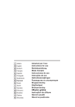 Istruzioni per l'uso Instructions for use Betriebsanleitung Mode