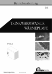 WÄRMEPUMPE TRINKWARMWASSER - Alpha