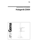 Hubgerät ZA04