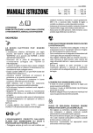 MANUALE ISTRUZIONE