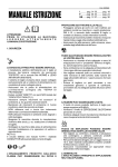 MANUALE ISTRUZIONE
