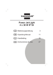 Power Jet-Light 4 x 36 W IP 54