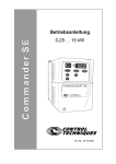 Betriebsanleitung 0,25 15 kW