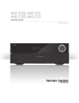 AVR 3700, AVR 370 AVR 2700, AVR 270