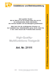 High-Quality- Multifunktions-Testgerät Art. Nr. 21111