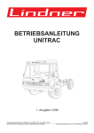 BETRIEBSANLEITUNG UNITRAC