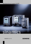 Siemens SINAMICS G110 - JS