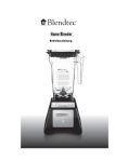 Betriebsanleitung Blendtec Home Blender