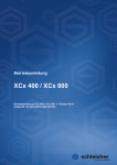 Betriebsanleitung ProNumeric XCx 800