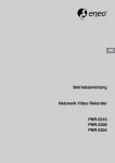 Betriebsanleitung Netzwerk Video Rekorder PNR-5316 PNR