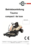 Betriebsanleitung Tourno compact / de luxe