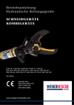 Betriebsanleitung Hydraulische Rettungsger&auml;te Schneidger&auml;te