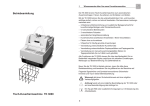 TK 3000 - frankiermaschinen, kuvertiermaschinen, postbearbeitung