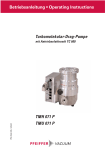 Turbomolekular-Drag-Pumpe TMH 071 P TMU 071 P