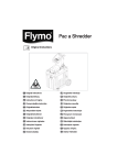 OM, Flymo, Pac a Shredder 2200, Pac a Shredder 2500, 964011362
