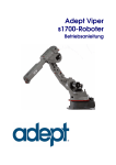 Adept Viper s1700-Roboter Betriebsanleitung
