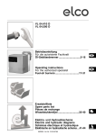 VL 04.410 D V L 04.500 D Betriebsanleitung Für die autorisierte