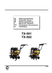 TX-501 TX-502 - Viborg Havemaskiner