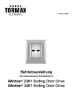 Betriebsanleitung iMotion&reg; 2301 Sliding Door Drive iMotion&reg; 2401