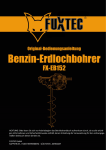 Original Bedienungsanleitung FUXTEC FX