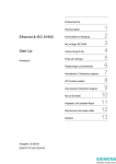 Ethernet & IEC 61850 Start Up