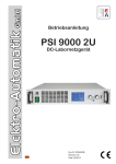 PSI 9000 2U Serie