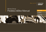 Pedelec/eBike Manual