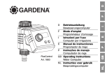 OM, Gardena, 1883, FlexControl, Bewässerungscomputer