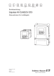 Liquisys M CLM223/253 - Endress+Hauser Portal