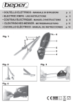 coltello elettrico - manuale di istruzioni • elektrisches messer