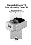 Rundschalttische TC Rotary Indexing Tables TC