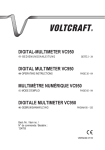 digital multimeter vc950