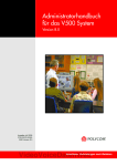 Administratorhandbuch f&uuml;r das V500 System